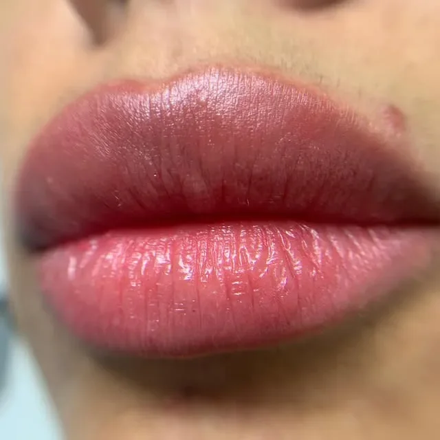Berry lip blush by Eliza Pino